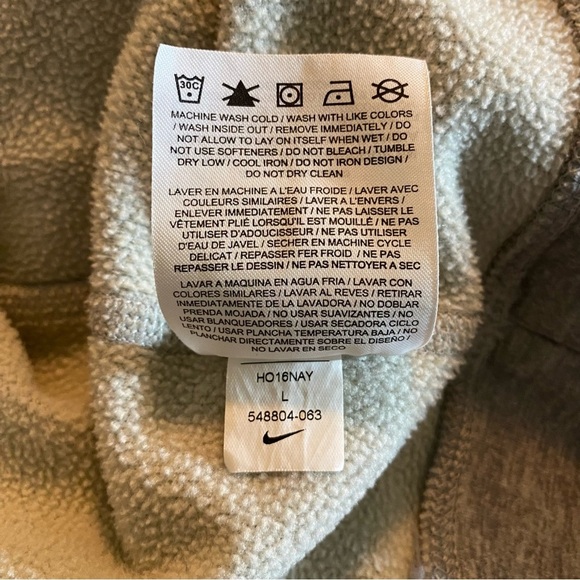 Nike Therma Fit Hoodie Atlanta Falcons Super Bowl 2017 Womens Large Gray‎ - Picture 10 of 10